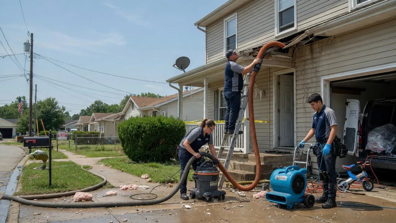 Water Damage Restoration in Van Voorhis, PA near me